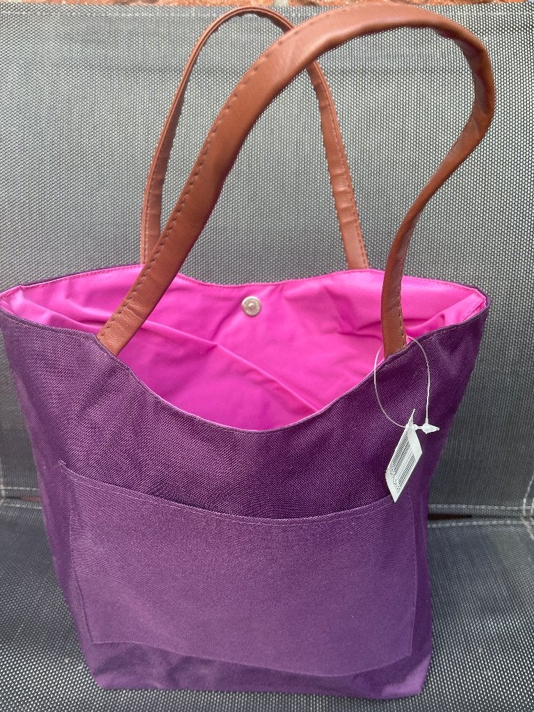 Tas met Handvatten "Trendy" Kleur: Paars Nieuw, Ophalen of Verzenden, Nieuw, Paars, Handtas
