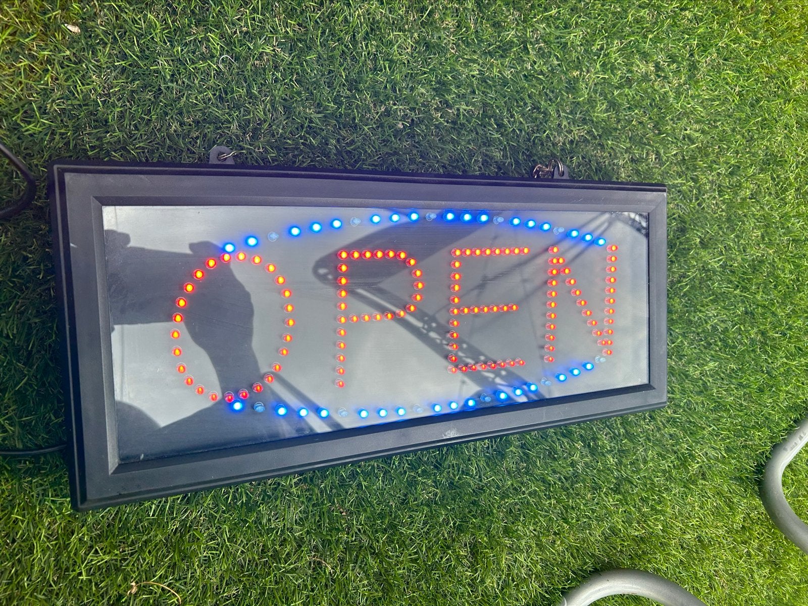 LED Open Neon Reclamebord - Klein scheurtje, Ophalen of Verzenden, Huis en Inrichting