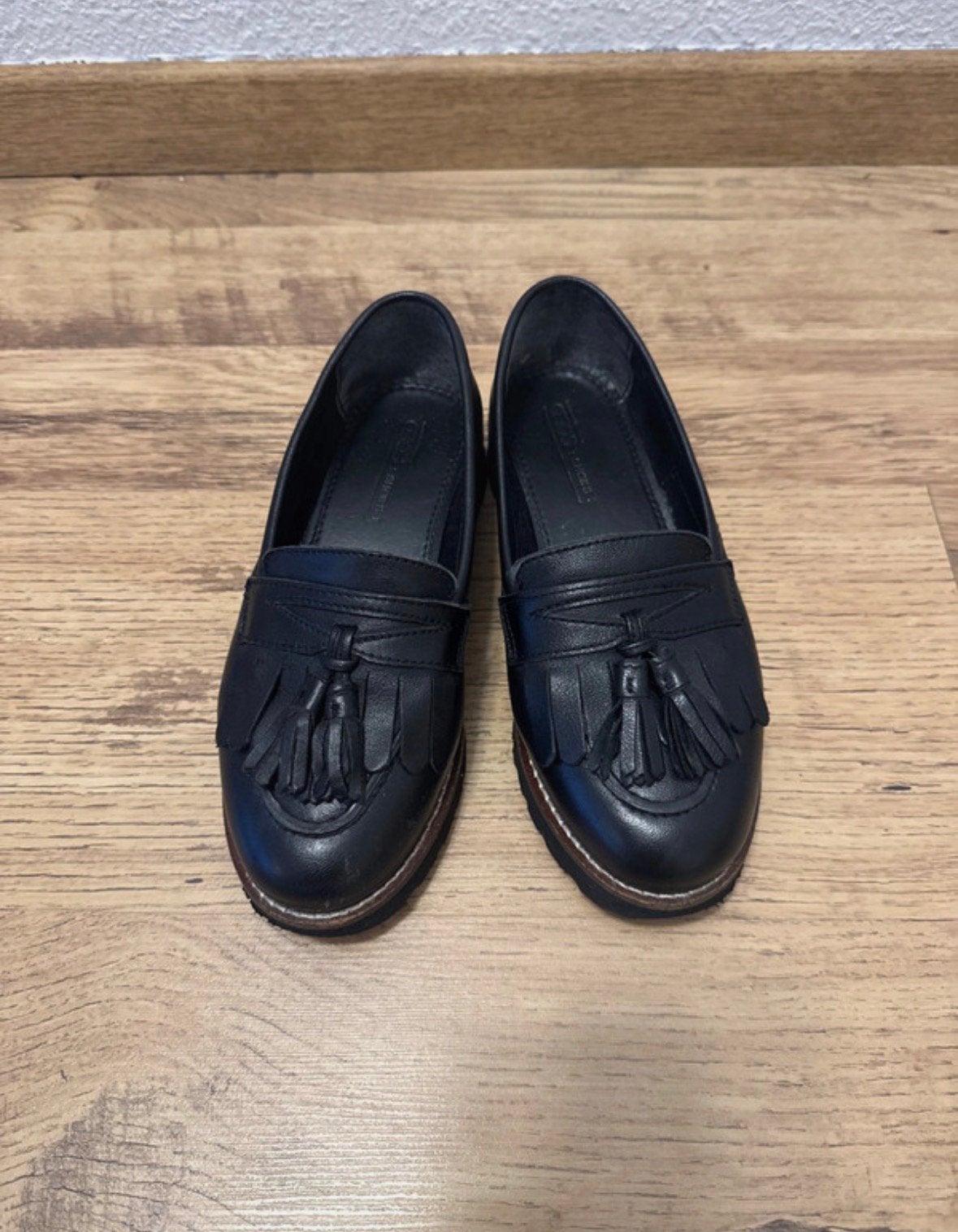Asos loafers, Ophalen of Verzenden, Gedragen, Instappers, Zwart