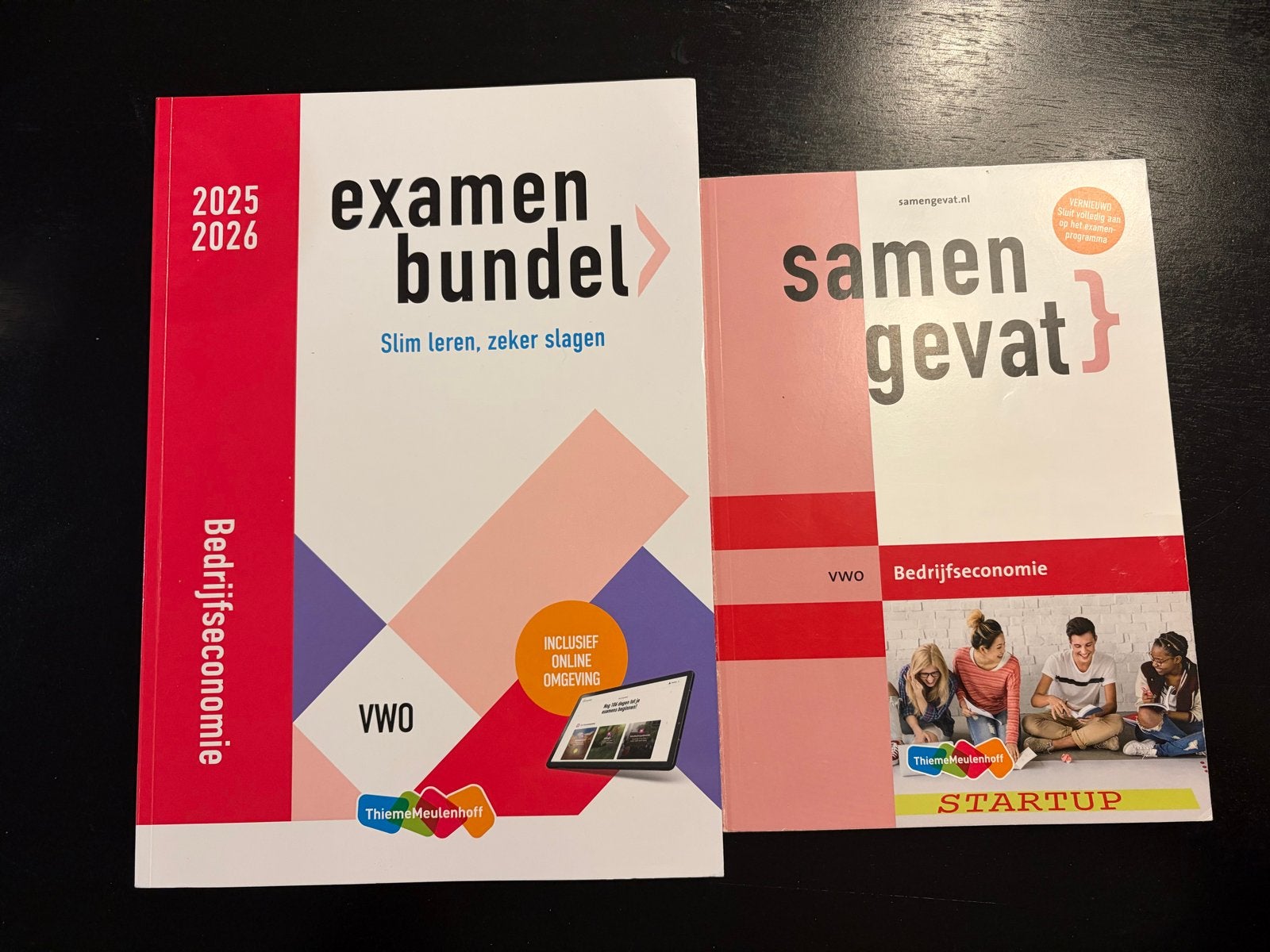 Examenbundel & Samengevat Bedrijfseconomie VWO 2025/2026, Boeken, Ophalen of Verzenden, Zo goed als nieuw, VWO, Bedrijfseconomie of M&O