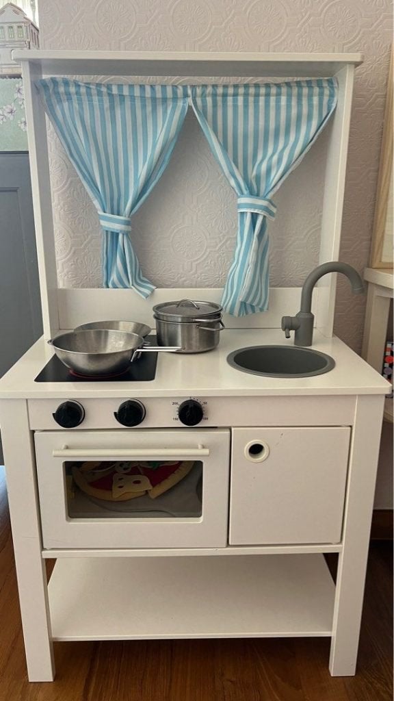 Ikea Spisig kinderkeuken incl accessoires, Ophalen, Zo goed als nieuw, Hout, Speelkeuken