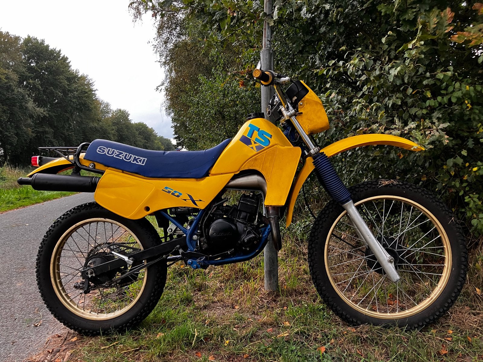 Suzuki TS50X met TS80X blok met kenteken, Ophalen, Gebruikt, Suzuki