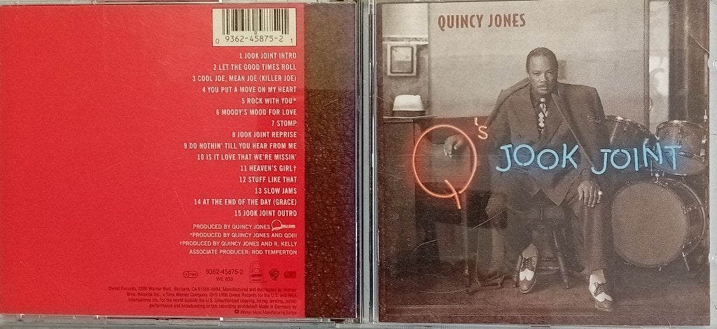 Te Koop: CD Quincy Jones – Jook Joint., Ophalen of Verzenden, Zo goed als nieuw, Pop, Album