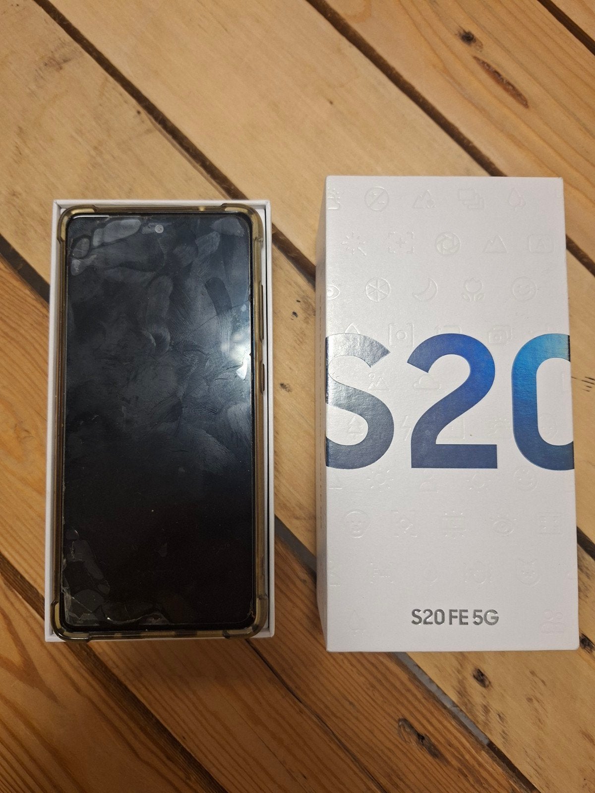 samsung s20 FE, Telecommunicatie, Mobiele telefoons | Samsung, Ophalen, Gebruikt, Galaxy S20, Blauw