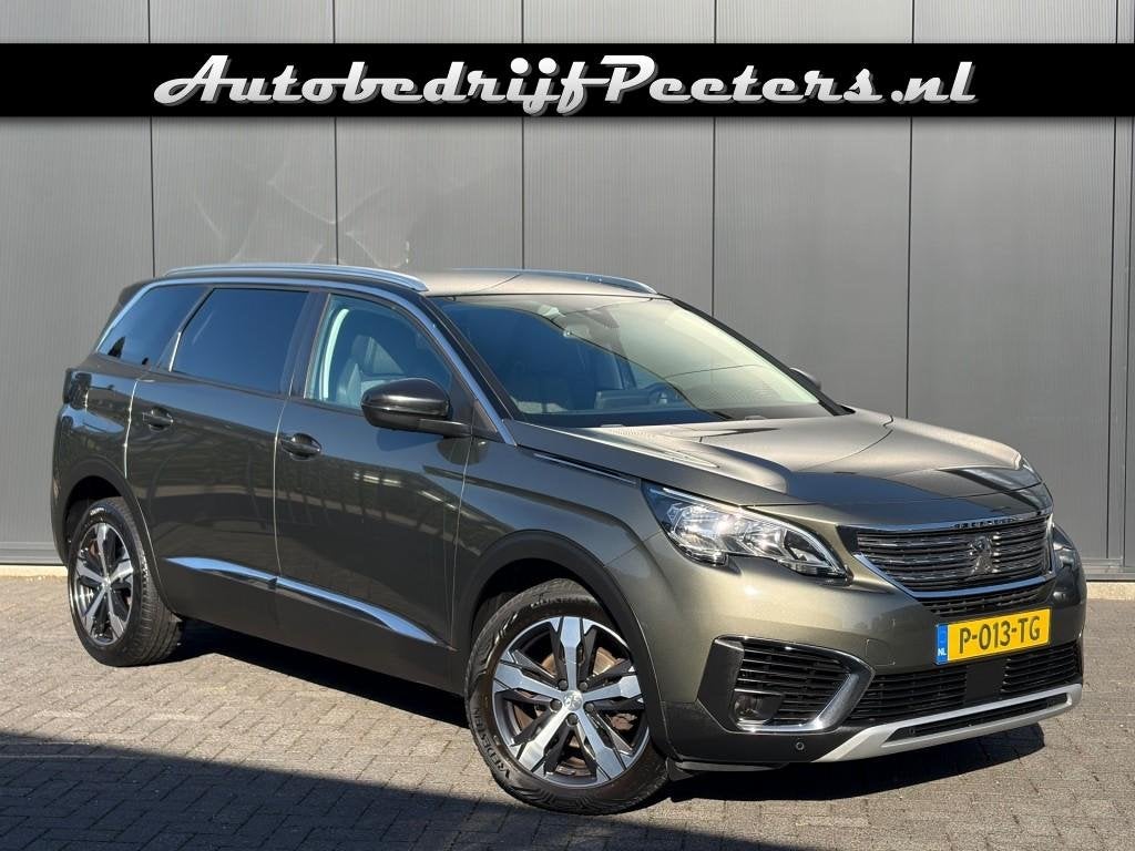 Peugeot 5008 1.2 PT Allure Automaat Leder Navi Carplay Cruis, Automaat, Gebruikt, Euro 6, 1199 cc