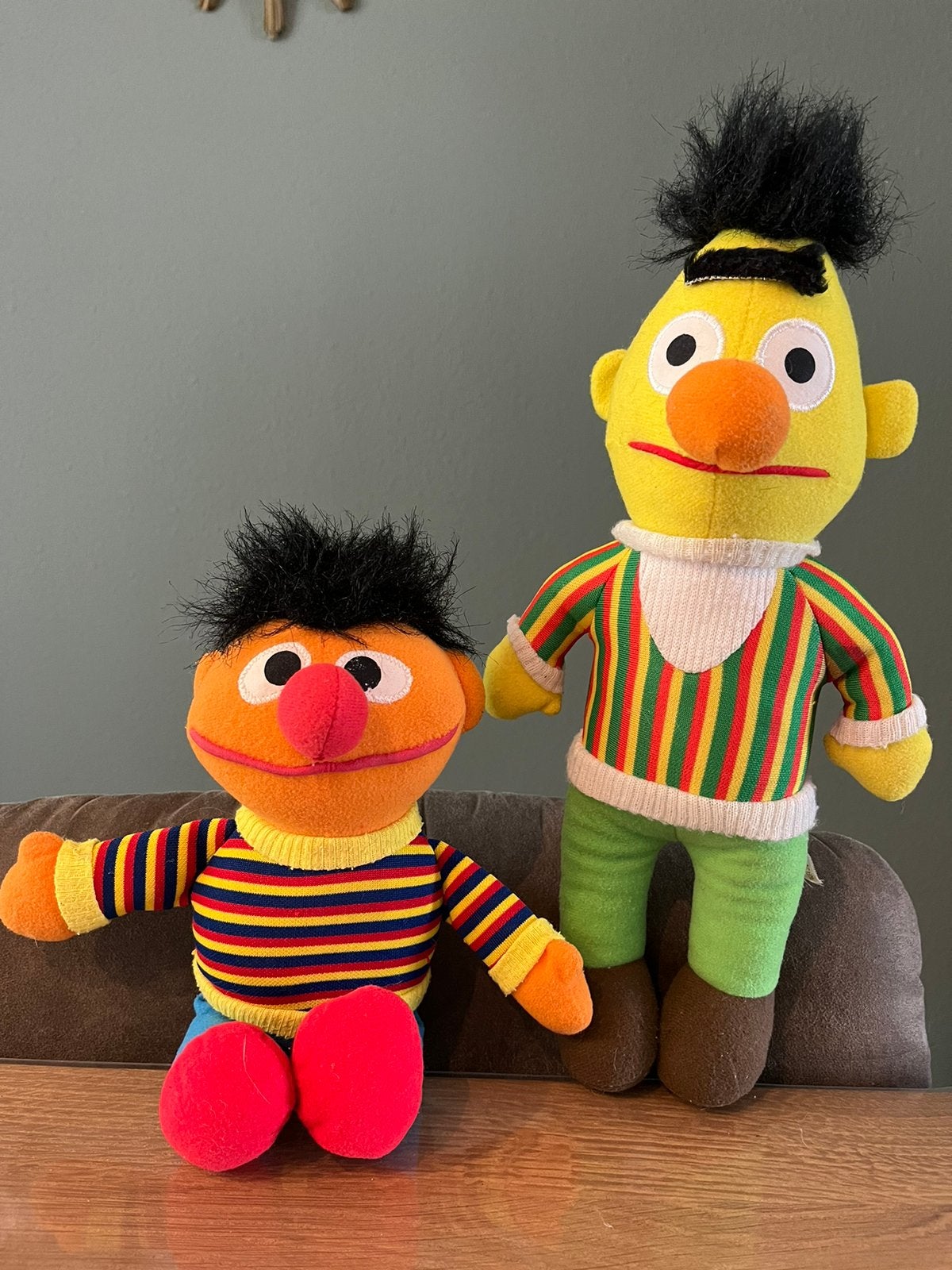Leuke set vintage Bert & Ernie, Ophalen of Verzenden, Gebruikt, Overige typen
