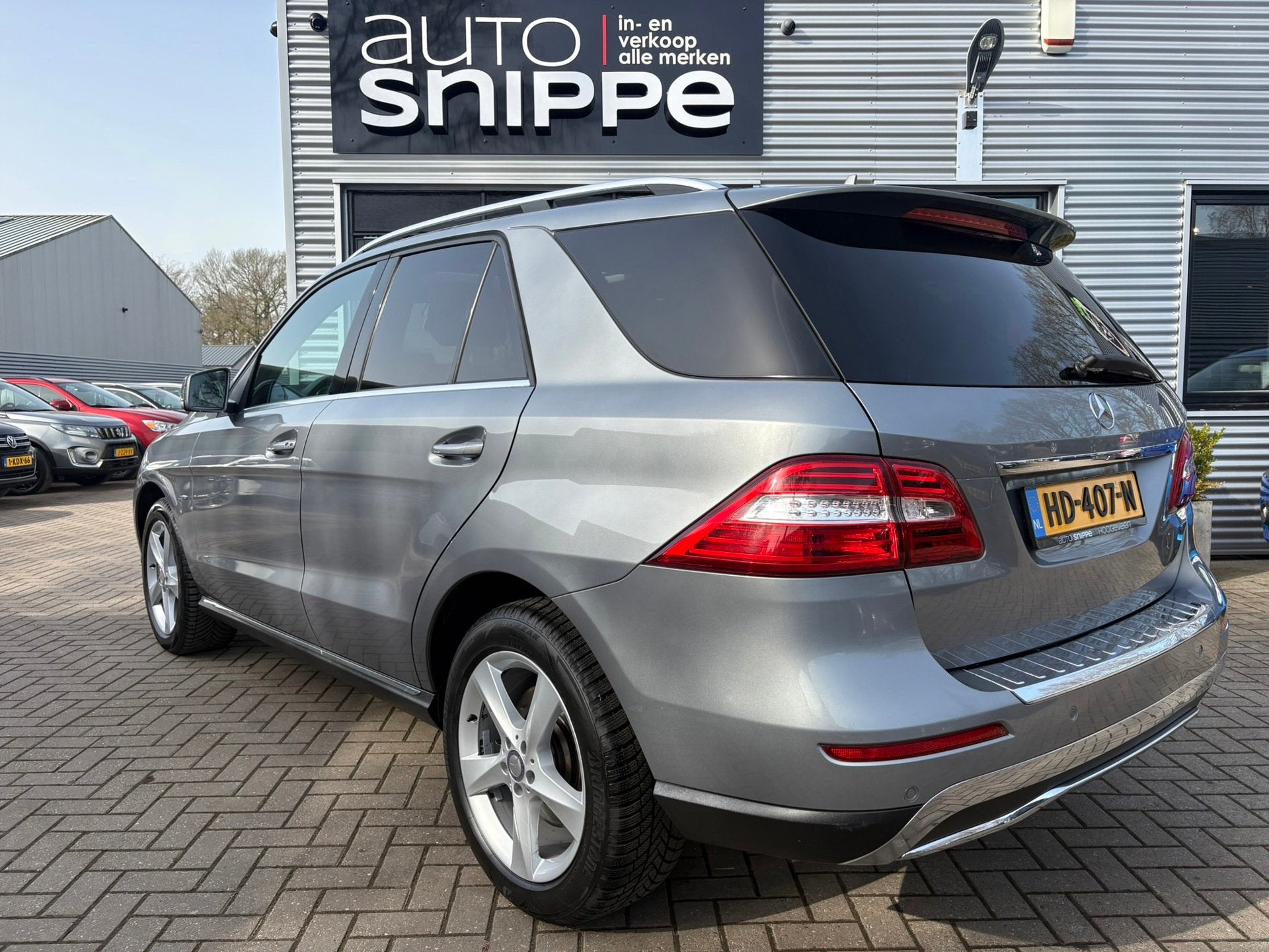 Mercedes-Benz M-klasse 350 -V6-AUTOMAAT-OPEN DAK-XENON-TREKH, Auto's, Mercedes-Benz, Automaat, Euro 5, Gebruikt, Zwart