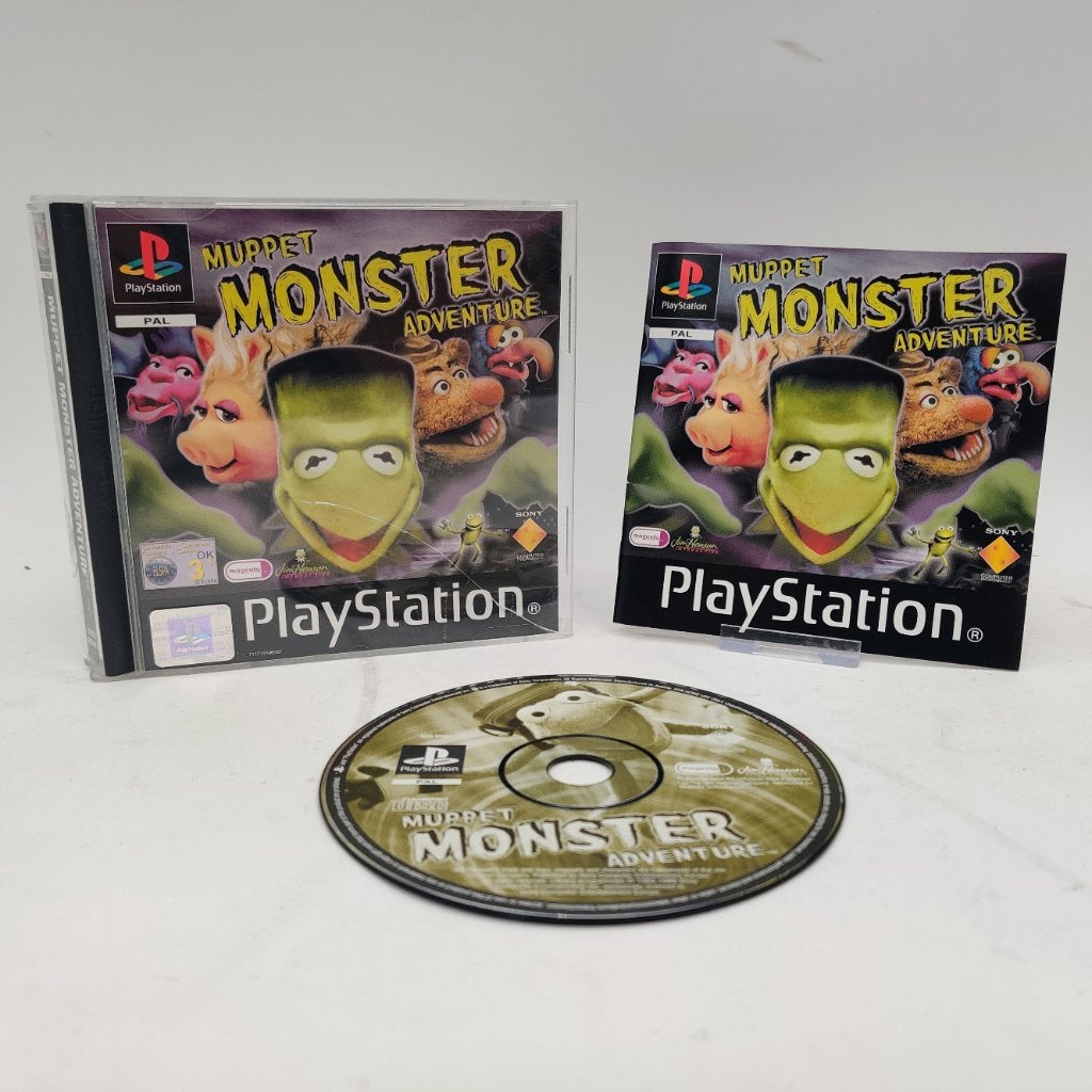Muppet Monster Adventure - PlayStation 1 (PS1) || Nu €49,99, Avontuur en Actie, P, P, Ophalen of Verzenden