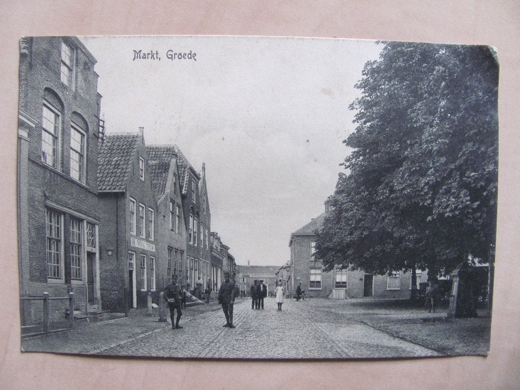 Groede, Markt, Verzamelen, Ophalen of Verzenden, Voor 1920, Zeeland