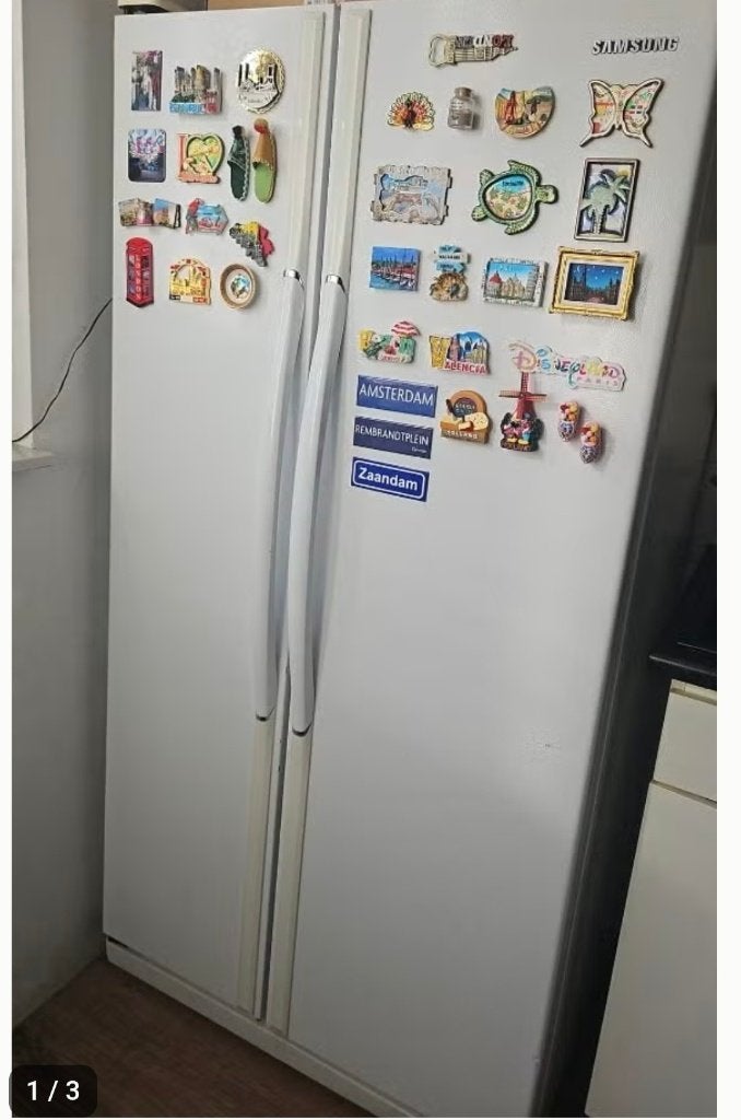 Koelkast Samsung, Witgoed en Apparatuur, Ophalen, Gebruikt, 200 liter of meer, 60 cm of meer
