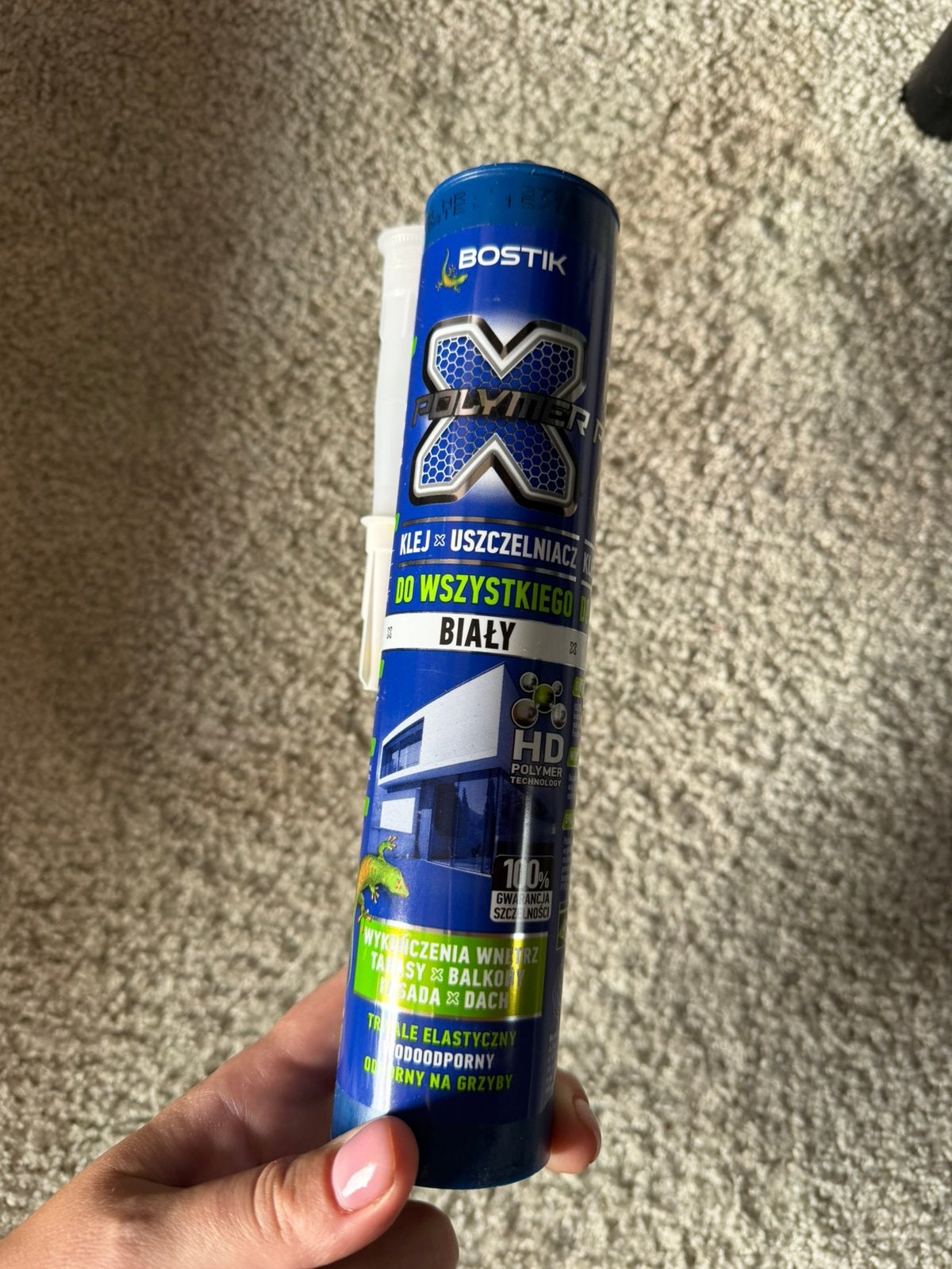BOSTIK X-POLYMER lijmkit, 290 ml, wit, Doe-het-zelf en Verbouw, Isolatie en Afdichting, Ophalen of Verzenden, Nieuw, Overige materialen