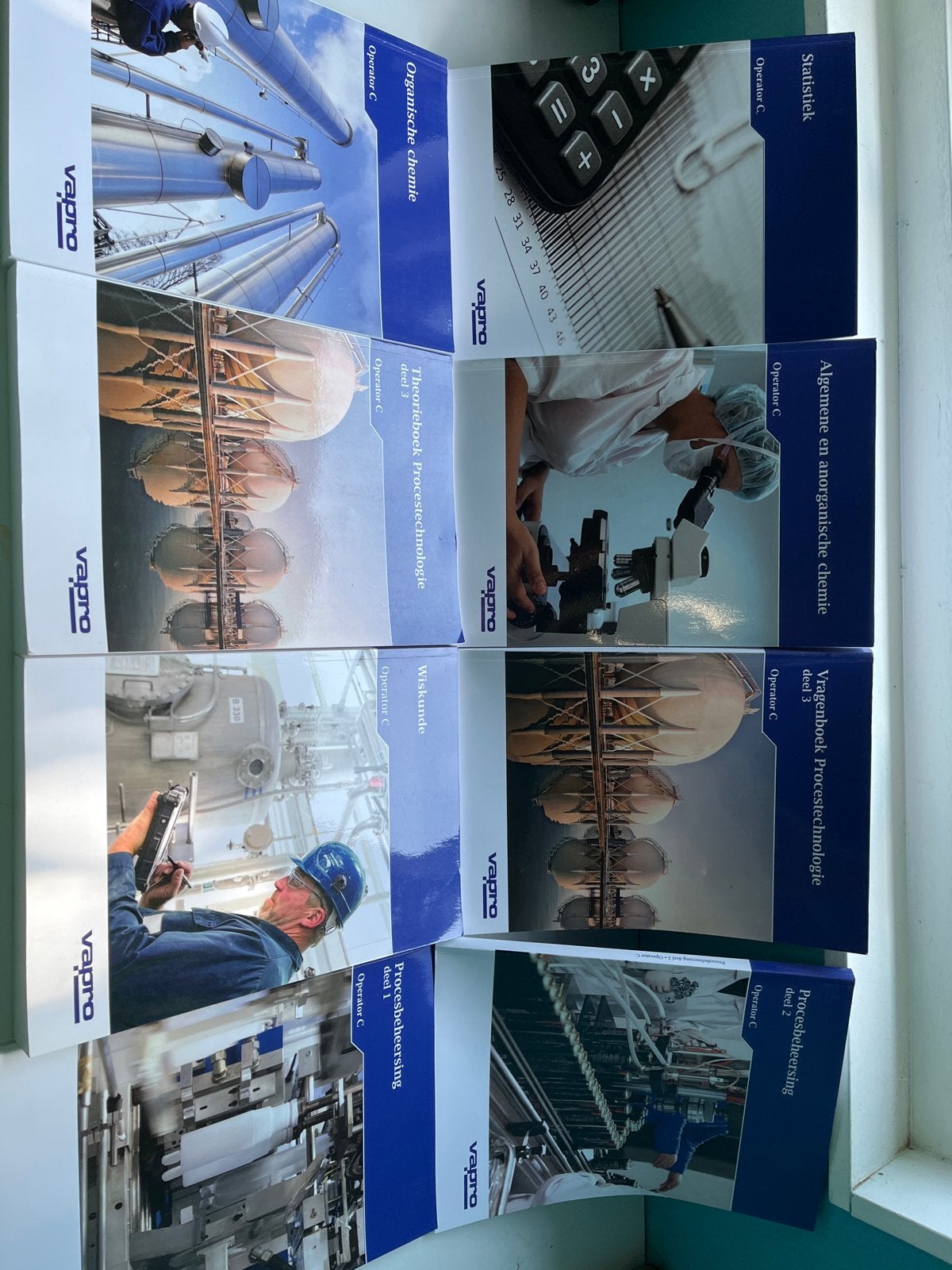 Vapro Operator C Boekenpakket (8 boeken), Boeken, Ophalen, Beta, Zo goed als nieuw, MBO