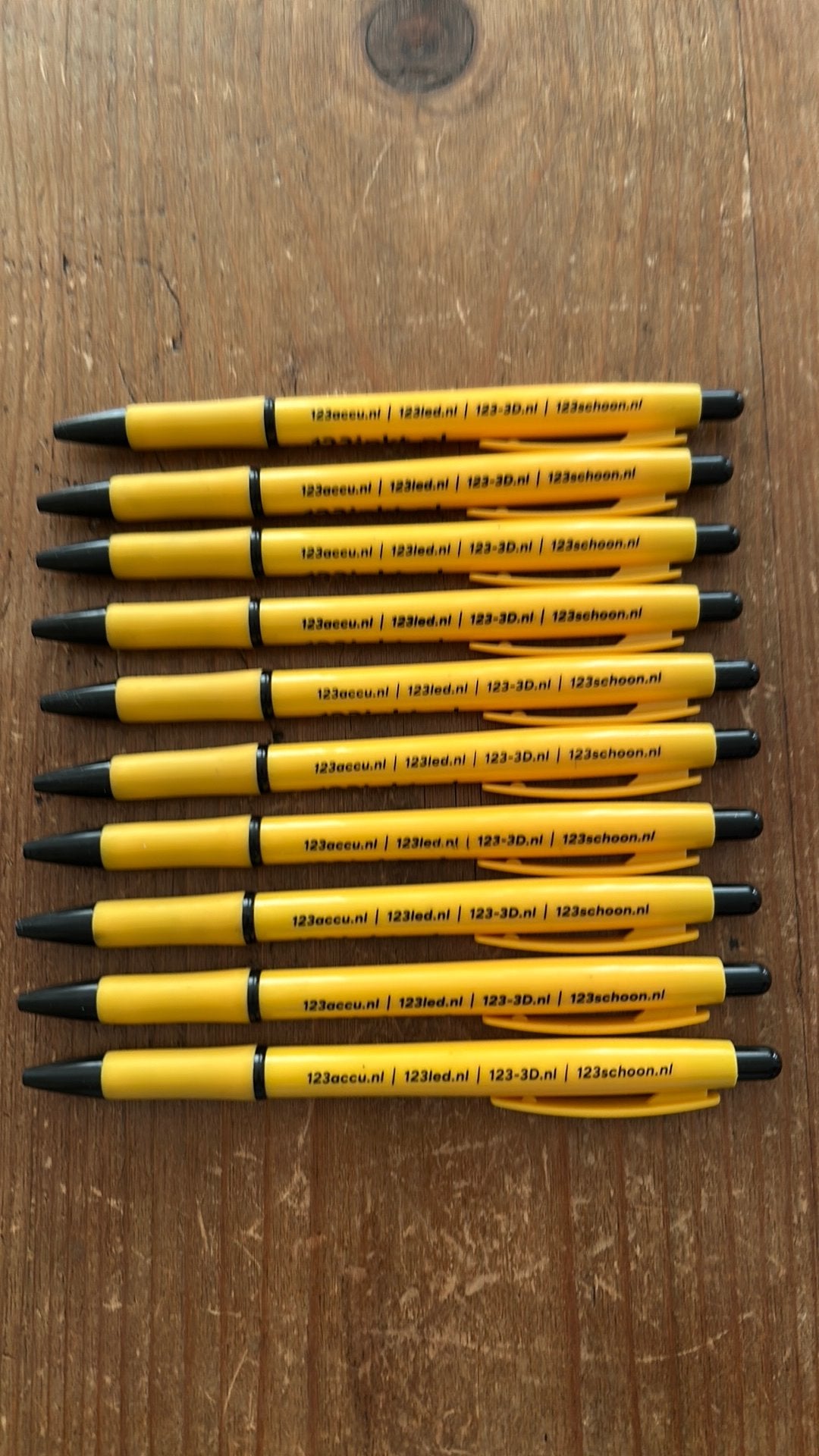 10X balpen 123inkt, Verzamelen, Overige merken, Balpen, Nieuw, Ophalen of Verzenden