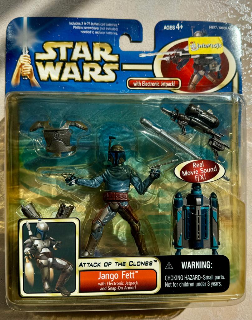 Star Wars Jango Fett Actiefiguur - Attack of the Clones, Verzamelen, Star Wars, Ophalen, Nieuw, Actiefiguurtje