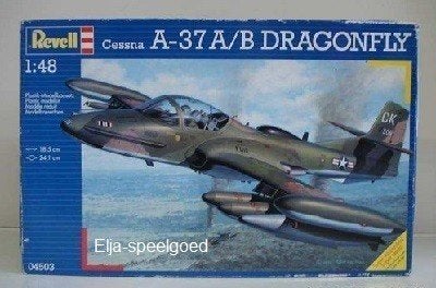 Revell 1:48 CESSNA A-37 A/B DRAGONFLY 4503 modelbouw, Revell, Nieuw, Ophalen of Verzenden, Groter dan 1:72