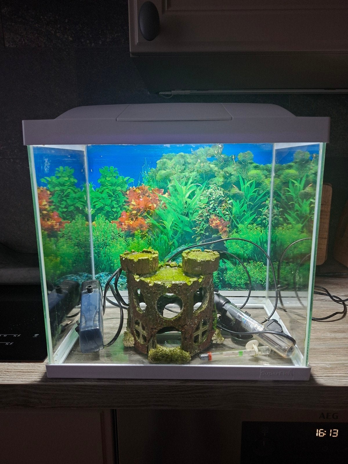 Superfish start 30 aquarium, Ophalen, Zo goed als nieuw, Leeg aquarium