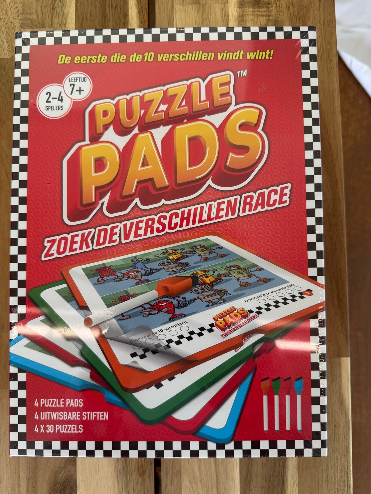 Puzzle Pads: Zoek de Verschillen Race - Nieuw in doos, Ophalen, Minder dan 500 stukjes, Nieuw, Overige typen