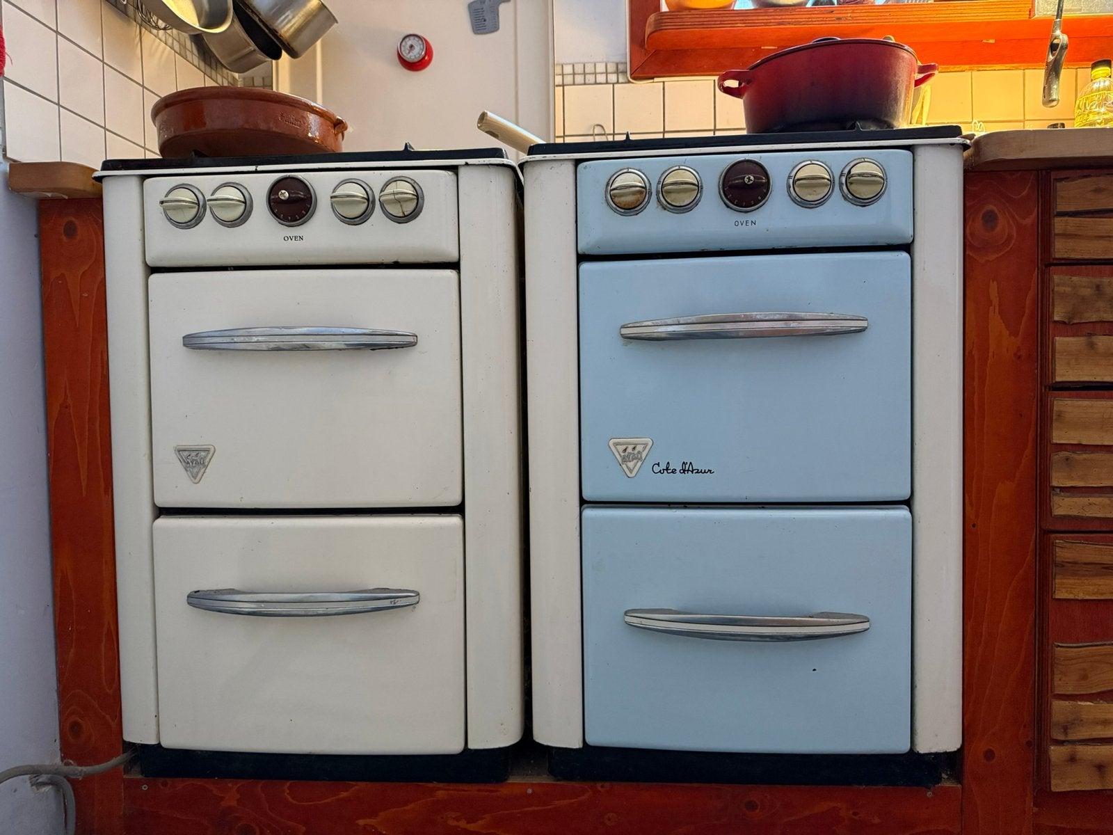 Vintage ATAG fornuizen, Ophalen, Gebruikt, 60 cm of meer, 4 kookzones