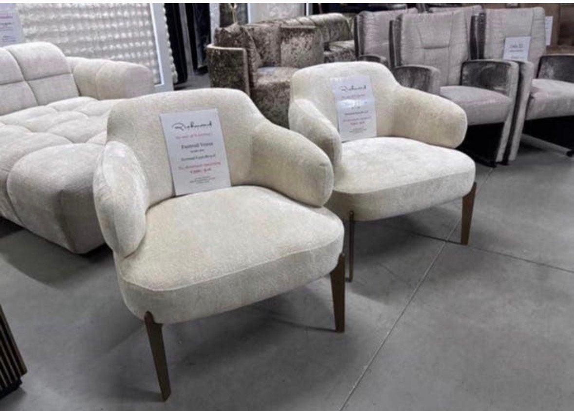 Fauteuil venus van Richmond Interiors, Ophalen, Nieuw, 75 tot 100 cm, Stof