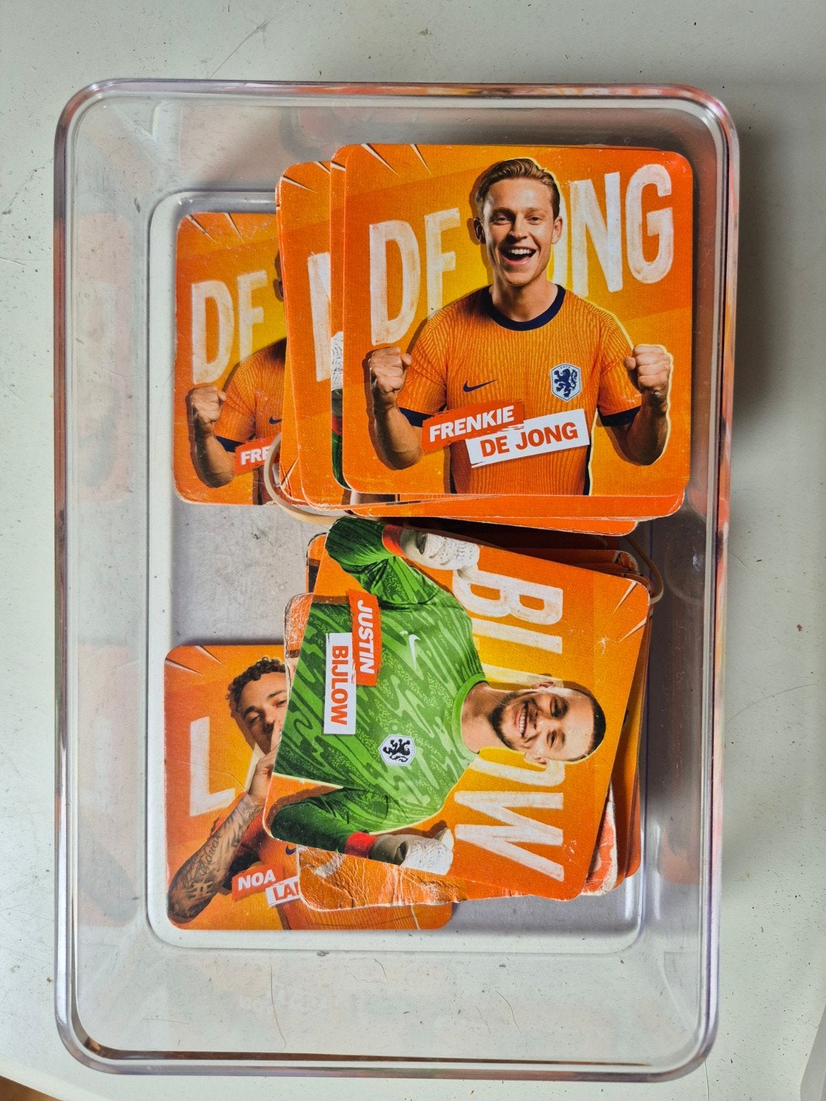 voetbal plaatjes, Ophalen of Verzenden, Meerdere plaatjes