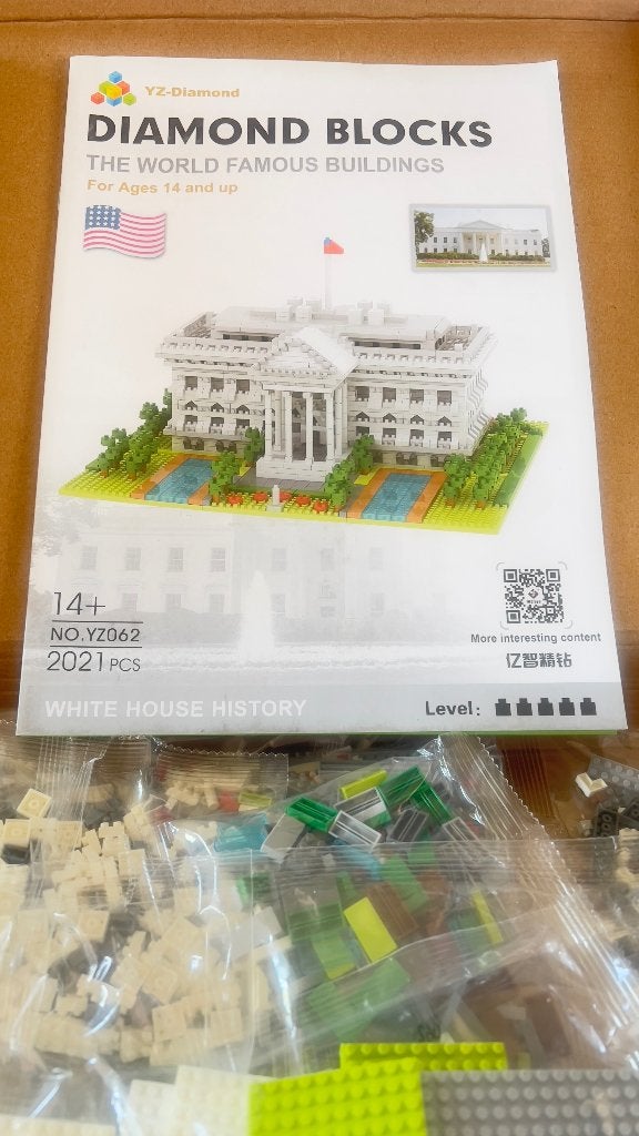 Diamond Blocks White House, Verzenden, Nieuw