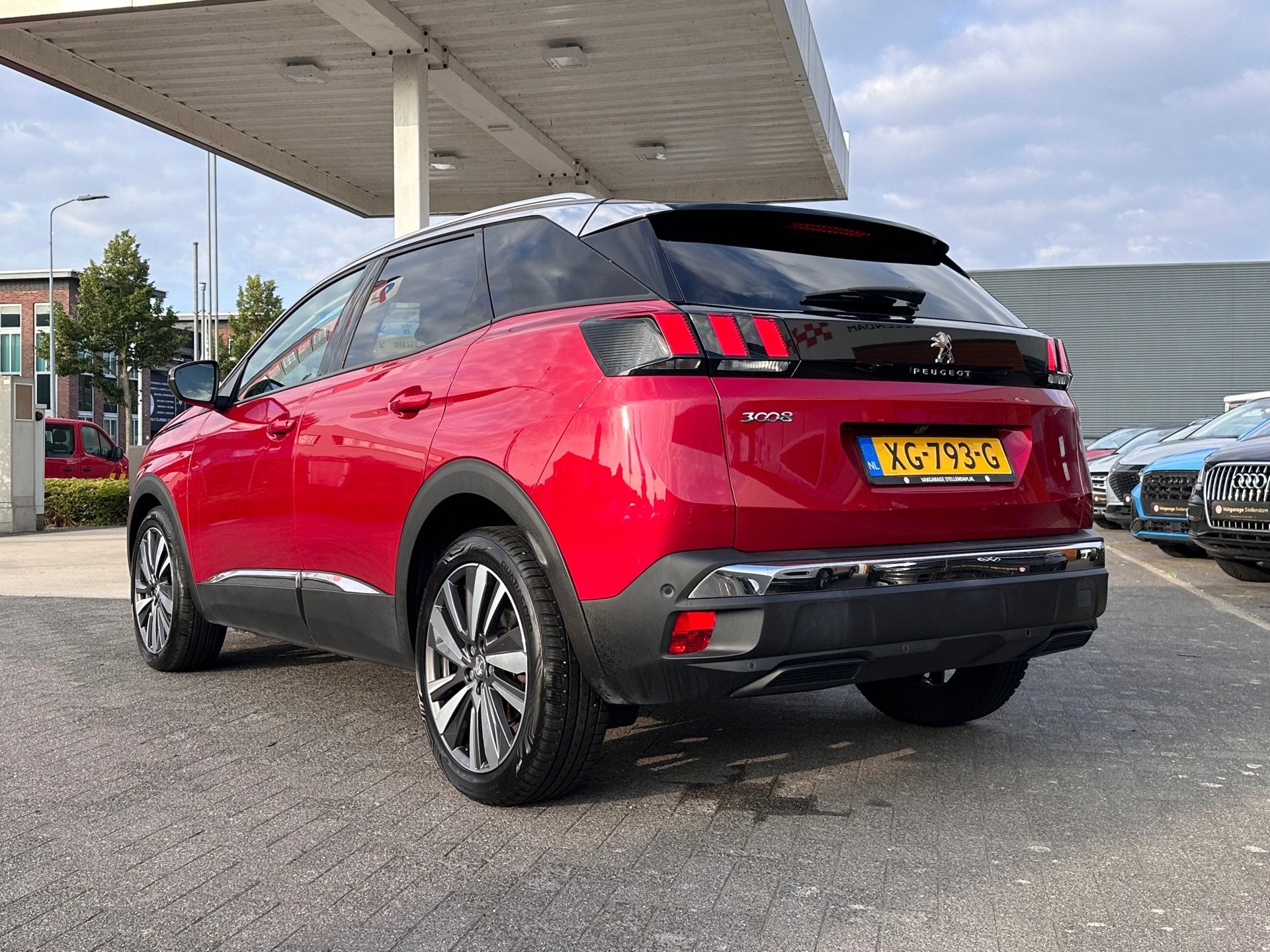 Peugeot 3008 1.2 Allure|NL Auto|Adaptive Cruise Contr|Camera, Auto's, Gebruikt, 1199 cc, Leder en Stof, Origineel Nederlands