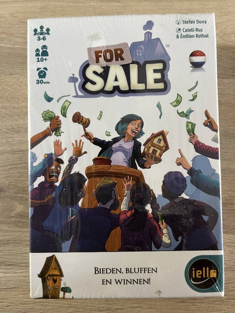 For Sale, Vijf spelers of meer, Ophalen, Nieuw