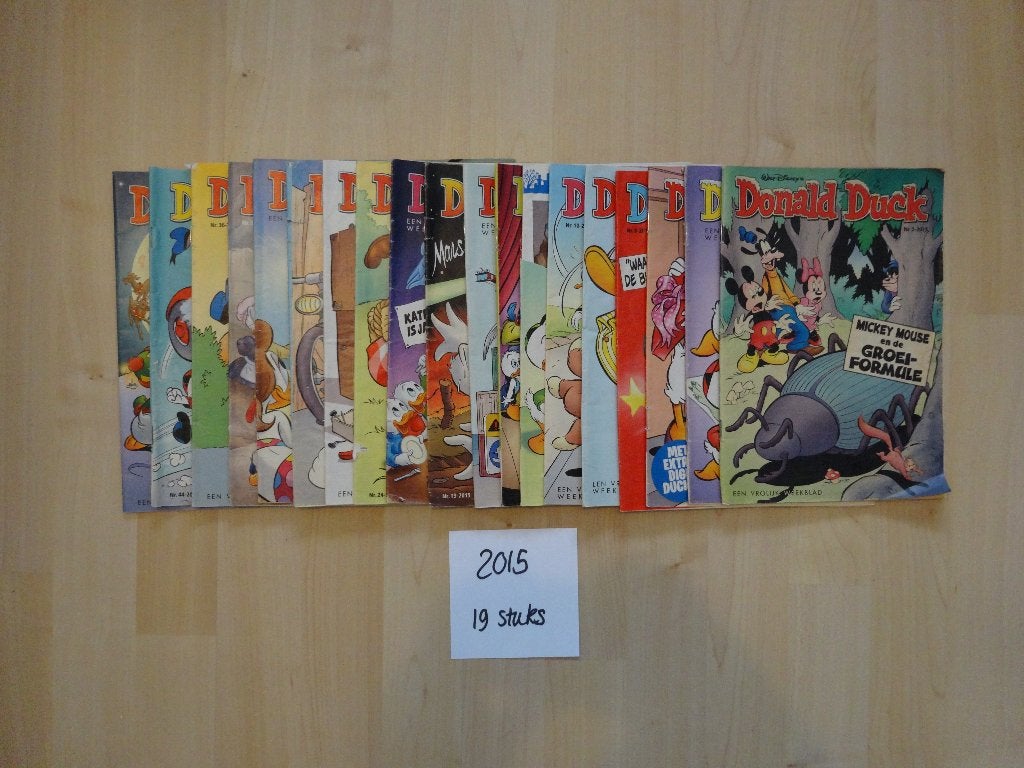 Donald Duck jaargang 2015 – 19 st, Boeken, Meerdere stripboeken, Ophalen of Verzenden, Zo goed als nieuw