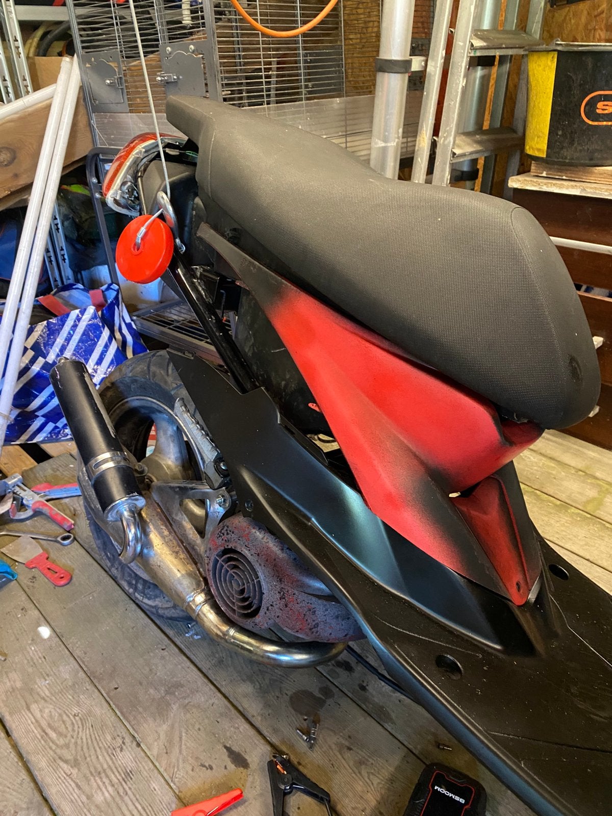 70cc polini yamaha jog r blok compleet aerox blok, Ophalen of Verzenden, Zo goed als nieuw, Blok, Yamaha
