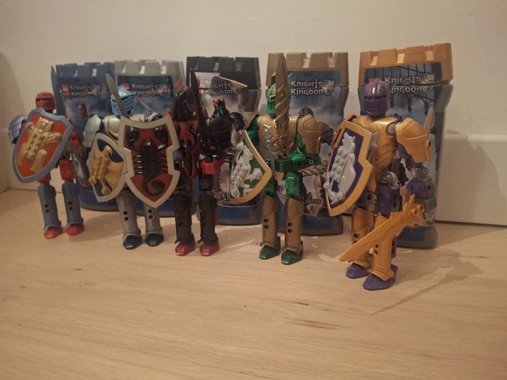 LEGO Knights’ Kingdom II – Wave 2 (2005) – 5 Figuren, Bionicle, Compleet, Lego, Ophalen of Verzenden