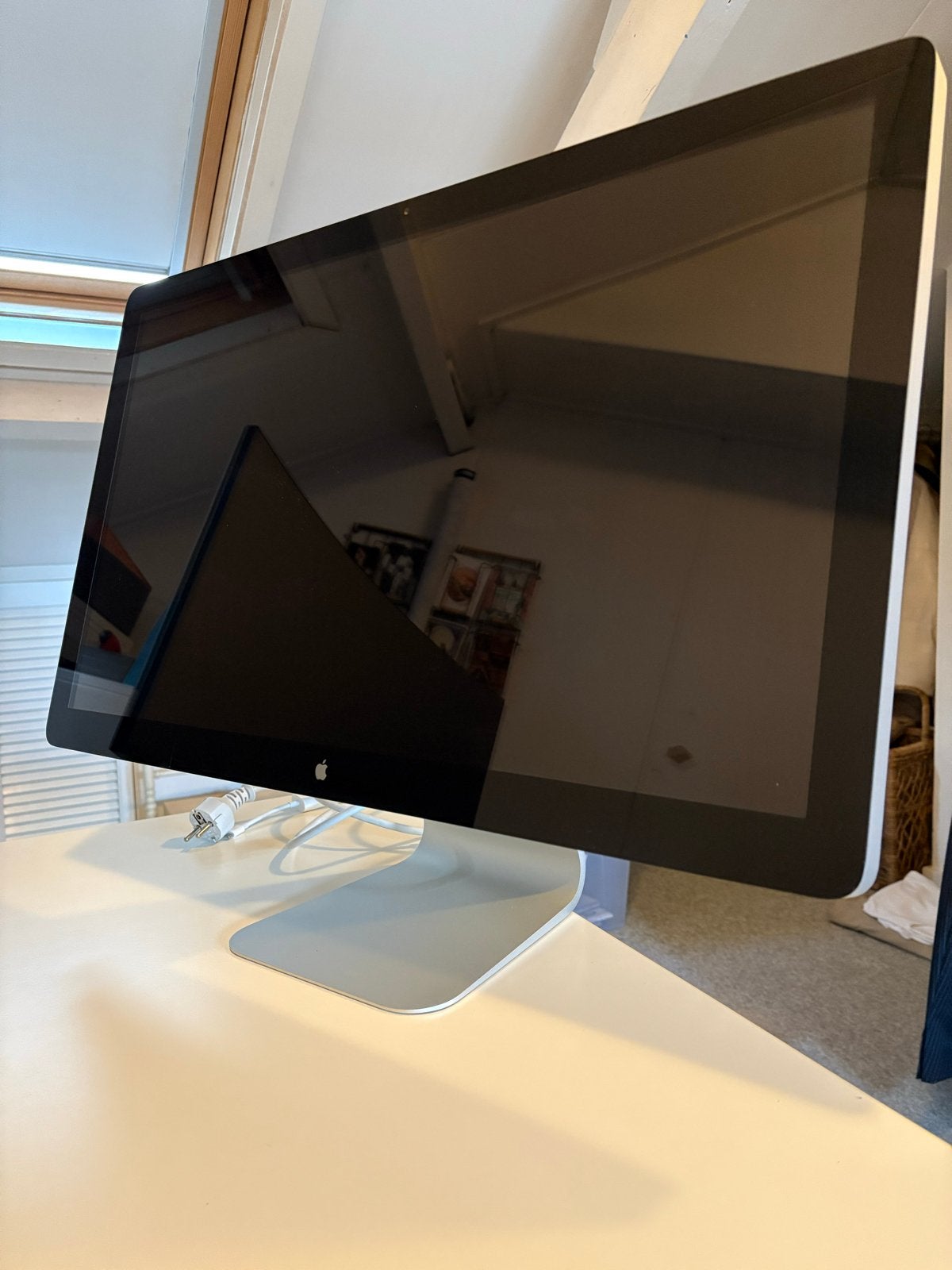 Apple Thunderbolt Display 27 inch met adapter, Ophalen of Verzenden, Gebruikt, Thunderbolt