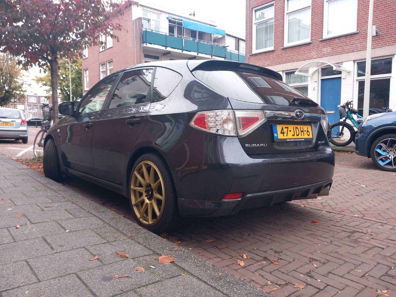 Subaru Impreza 2.0 R Hatchback AWD 2009 Grijs, Auto's, 1994 cc, 4 cilinders, Origineel Nederlands, Vierwielaandrijving