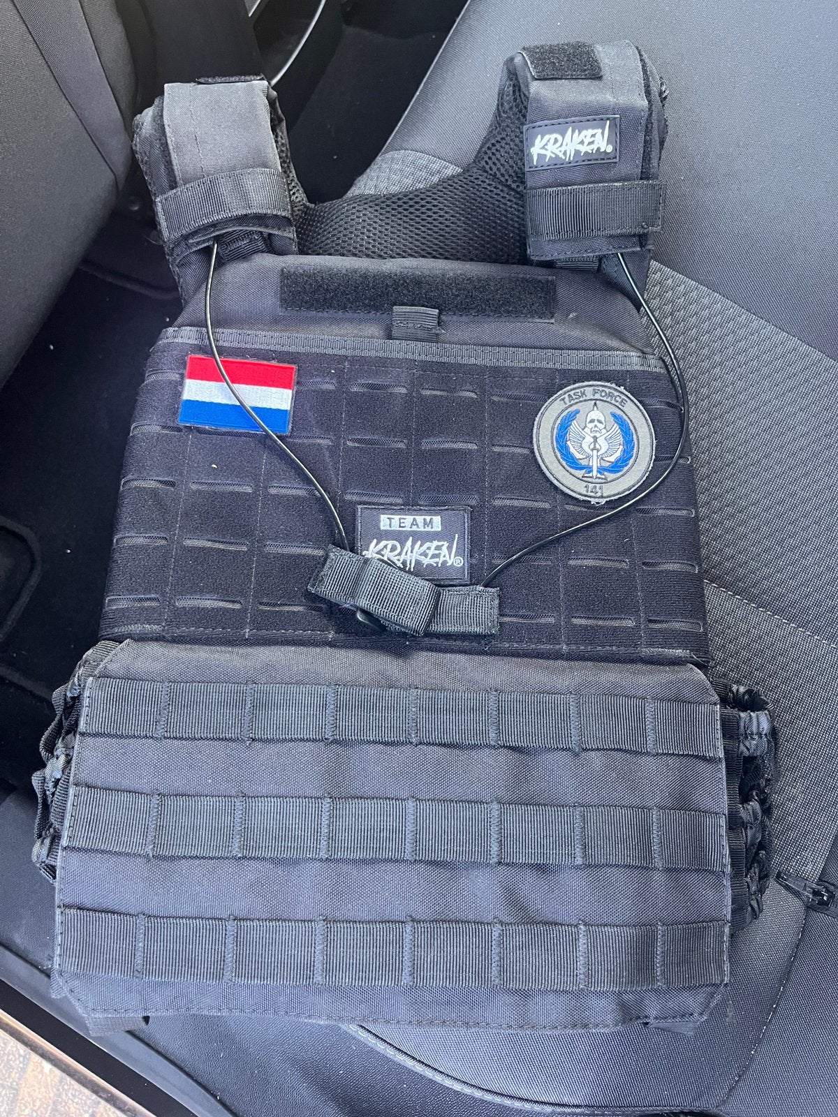 Gewichts vest, Ophalen, Zo goed als nieuw