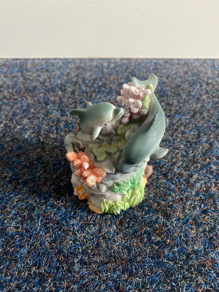 Dolfijnen doosje NIEUW, Verzamelen, Dierenverzamelingen, Ophalen of Verzenden, Nieuw, Overige soorten, Beeldje of Figuurtje
