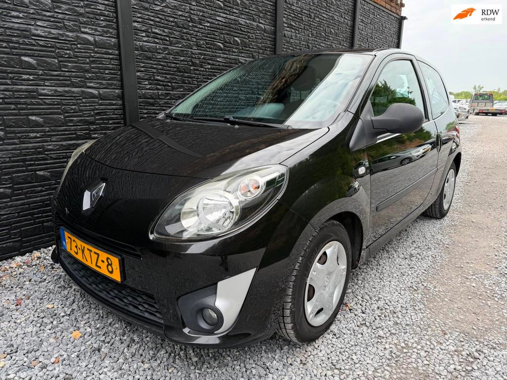 Renault Twingo 1.2-16V Authentique Orgineel NL AUto, ELectr, 839 kg, Gebruikt, Zwart, 4 cilinders
