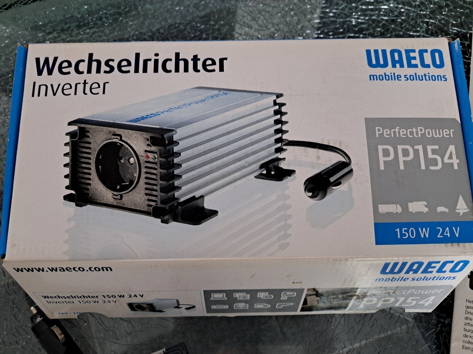 Omvormer 24 volt naar 150 watt, Ophalen of Verzenden, Gebruikt