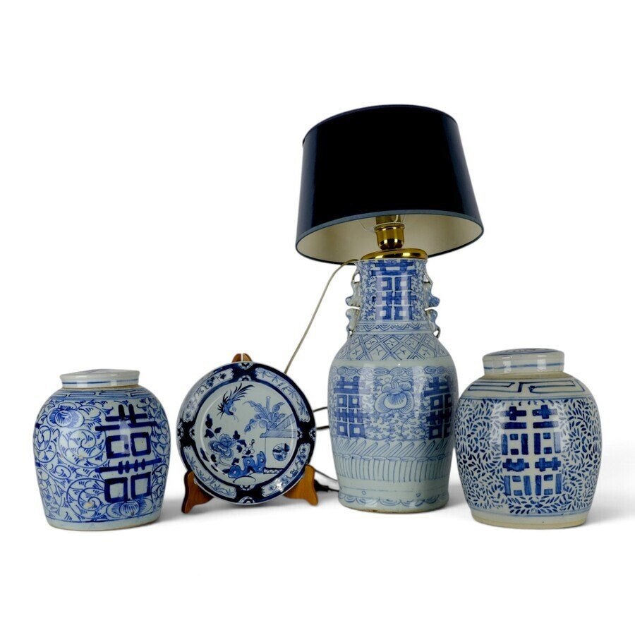 Lot divers antiek Chinees porselein (4x), Ophalen of Verzenden