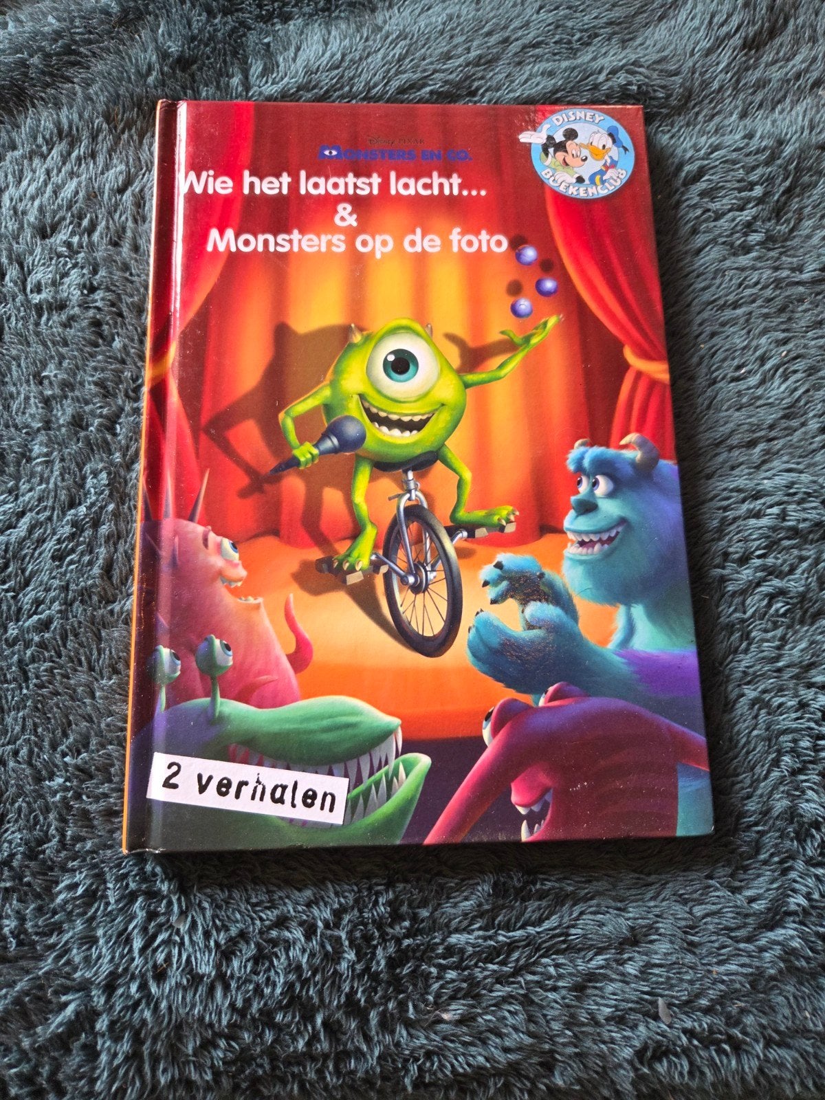 Disney Boekenclub: Monsters en Co. - 2 verhalen, Boeken, Ophalen of Verzenden, Gelezen, Disney Boekenclub, Sprookjes