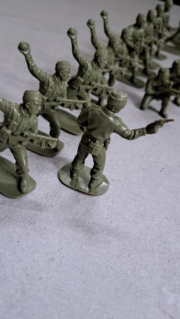 Airfix 1:32 WW2 Britse Commando's, 25 stuks, jaren '70, Ophalen of Verzenden
