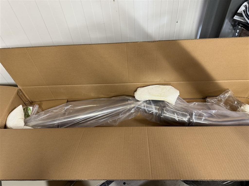 2,25 inch rvs race de cat uitlaat decat downpipe voor vw gol, Auto diversen, Auto-accessoires, Ophalen of Verzenden, Nieuw