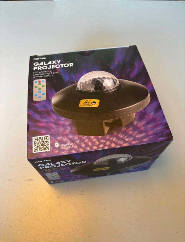 Galaxy Projector LED met afstandsbediening, Ophalen of Verzenden, Zo goed als nieuw
