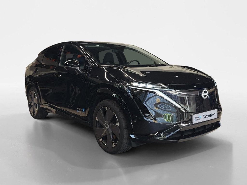 Nissan Ariya e-4ORCE Evolve 91 kWh | 20" VELGEN | PANORAMA D, Auto's, Nissan, 12 maanden, Zwart, Ariya, Blauw