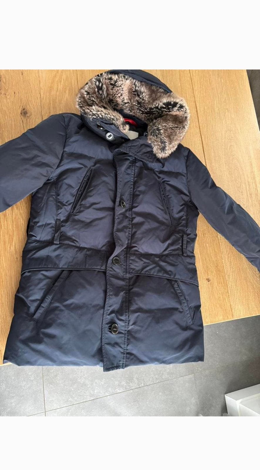 Kinderjas / winterjas (van Peuterey) te koop! (Maat 140-152), Ophalen of Verzenden, Zo goed als nieuw, Jongen, Jas