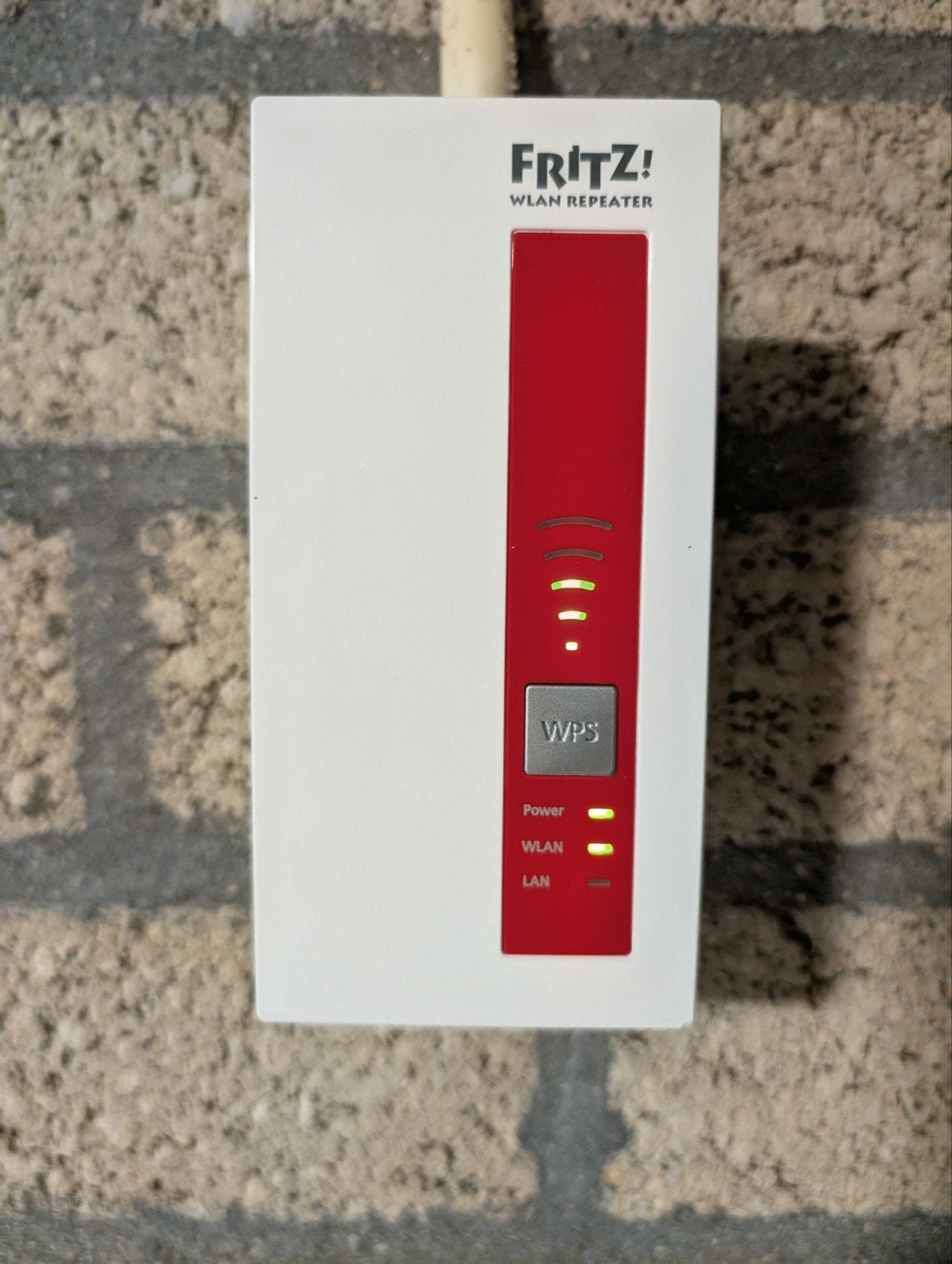 FRITZ!WLAN Repeater 1750e - WiFi Versterker, Ophalen of Verzenden, Zo goed als nieuw, FRITZ!