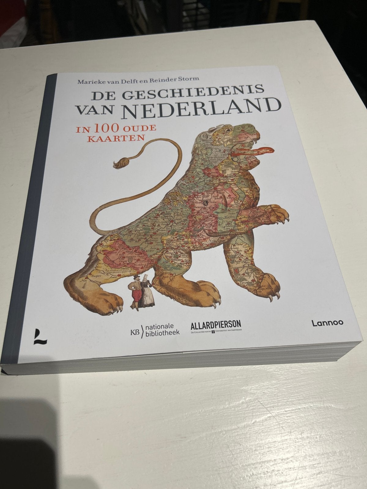 De Geschiedenis van Nederland in 100 Oude Kaarten, Ophalen of Verzenden, Zo goed als nieuw