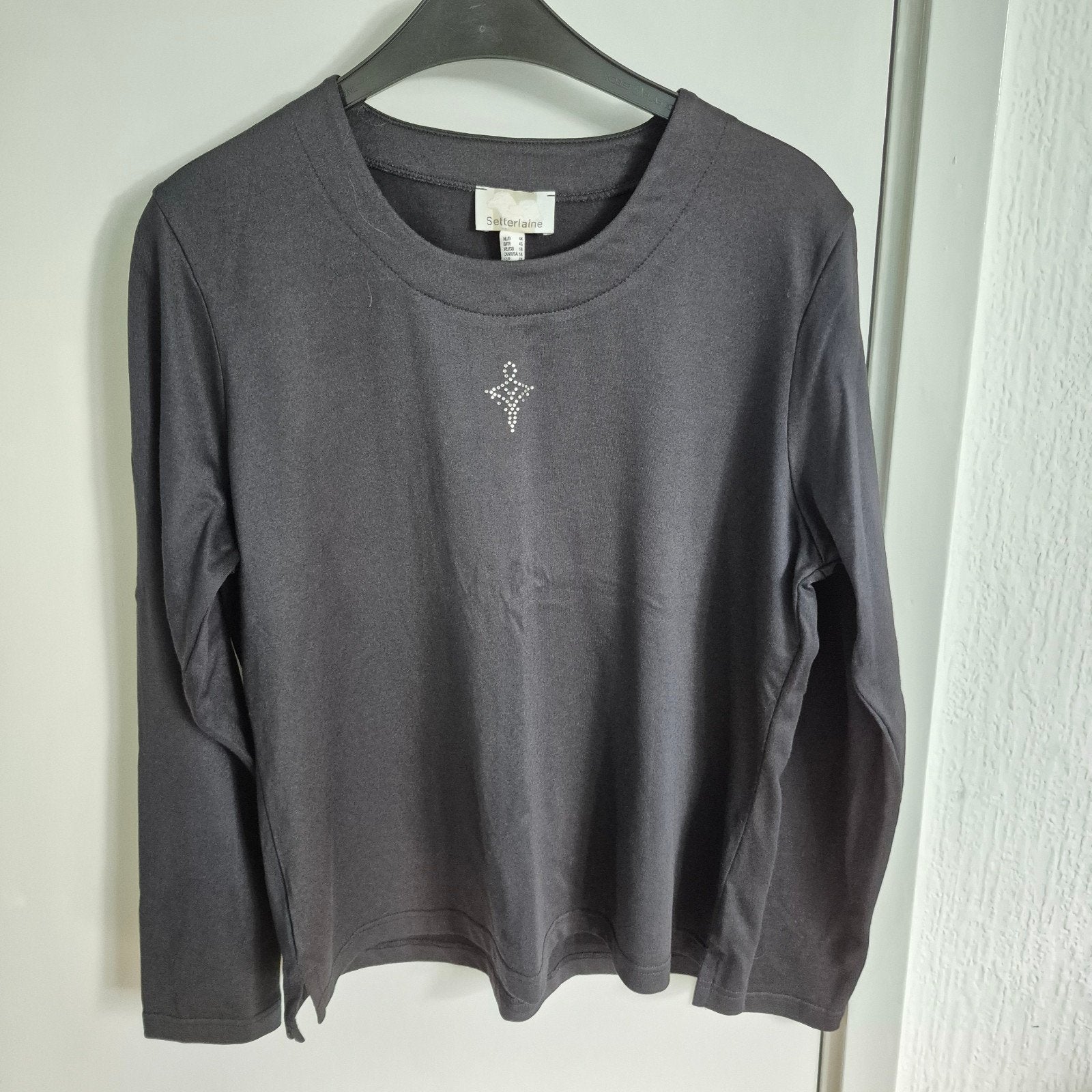 Setterlaine dames longsleeve zwart maat 44, Setterlaine, Zwart, Maat 42/44 (L), Ophalen of Verzenden