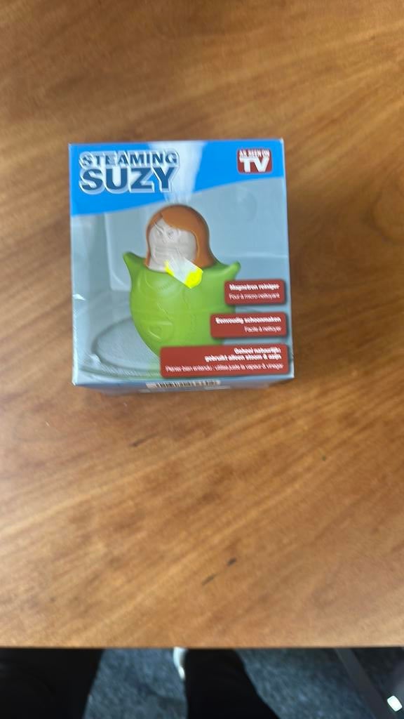 Schoonmaakpopje voor magnetron, Ophalen of Verzenden, Zo goed als nieuw