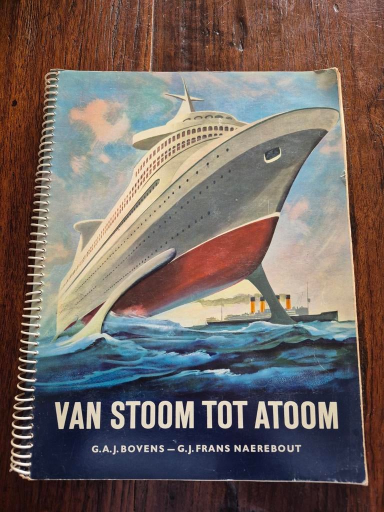 Van Stoom tot Atoom - G.A.J. Bovens - G.J. Frans Naerebout, Ophalen of Verzenden, Gelezen, G.A.J. Bovens - G.J. Frans Naerebout