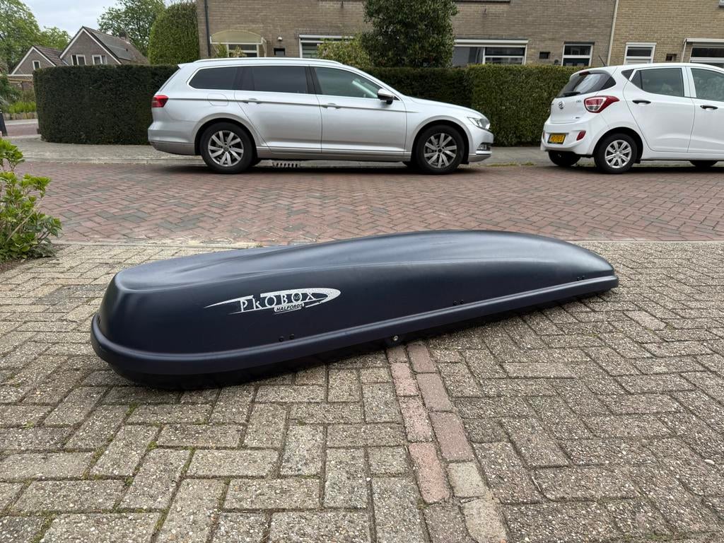 Probox Halfords dakkoffer - Ruime opslag voor uw reis, Auto diversen, Ophalen, Gebruikt