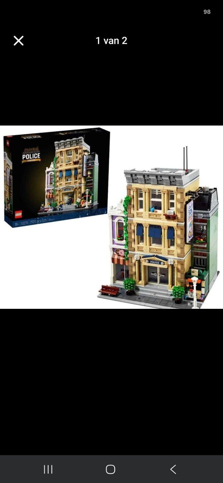 LEGO Creator Expert Politiebureau (10278), Ophalen, Zo goed als nieuw, Overige merken